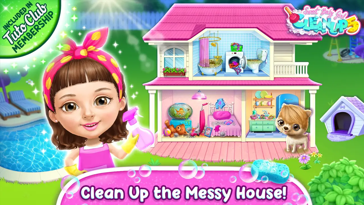 Kitchen Cleanup Scene